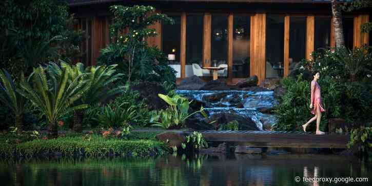 See inside Larry Ellison's Hawaiian island wellness retreat, a $1,200-per-night luxury spa where guests track their health data and learn how to live longer lives