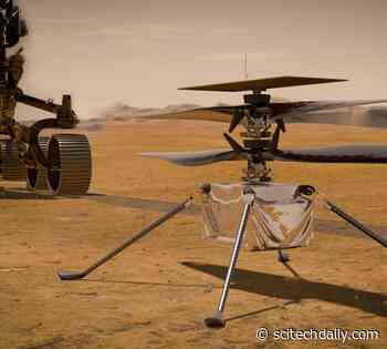 NASA’s Ingenuity Helicopter Reports In From Mars