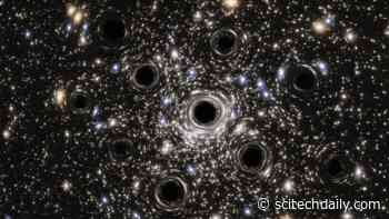 Astronomers Make a Weird Discovery: A Concentration of Smaller Black Holes Lurking Where They Expected a Single Massive Black Hole
