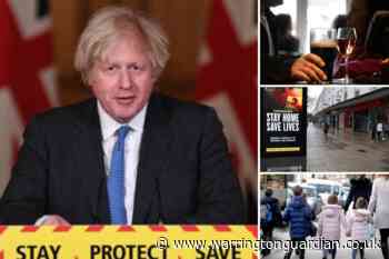 Boris Johnson's road map 'leaked' ahead of press conference - key details