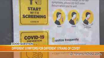 Good Question: Are there different symptoms for the different COVID strains?