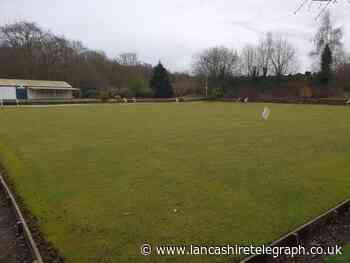 Lancashire bowling green will cost thousands to repair after men wreck grass playing football