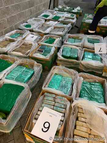Men arrested after £184m of cocaine snuck in to UK