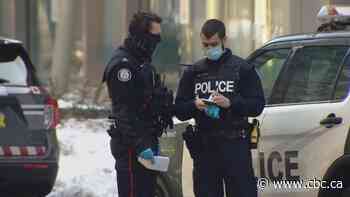 4 men charged after glass bottles allegedly thrown from 35-storey condo balcony in Toronto