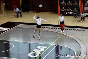 Women's volleyball sweeps Rhode Island in home-and-home series this weekend - The Huntington News