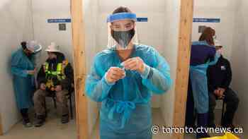 New COVID-19 cases in Ontario remain above 1,000 for fifth consecutive day