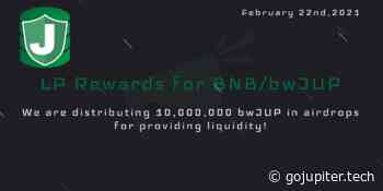 LP Rewards for BNB/bwJUP