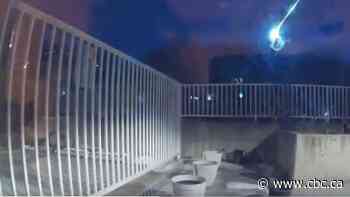 Did you see it? Fireball flashes across the Prairie sky