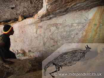 Australia’s oldest rock painting is 17,000-year-old picture of jumping kangaroo