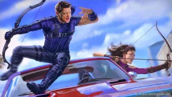 New Hawkeye Set Photos Tease Car Chase With Tracksuit Mafia