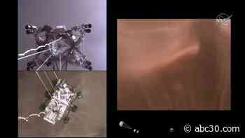 NASA unveils new video of Perseverance rover landing on Mars | WATCH LIVE