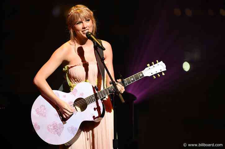 Taylor Swift’s ‘Love Story (Taylor’s Version)’ Debuts at No. 1 on Hot Country Songs Chart: ‘I’m So Grateful to the Fans’