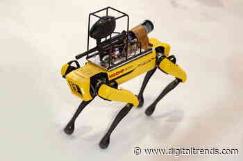 They strapped a paintball gun onto a Spot robot. Now the internet has the reins