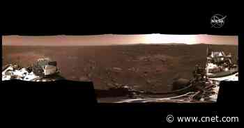 NASA shows new panorama image from Mars Perseverance video     - CNET