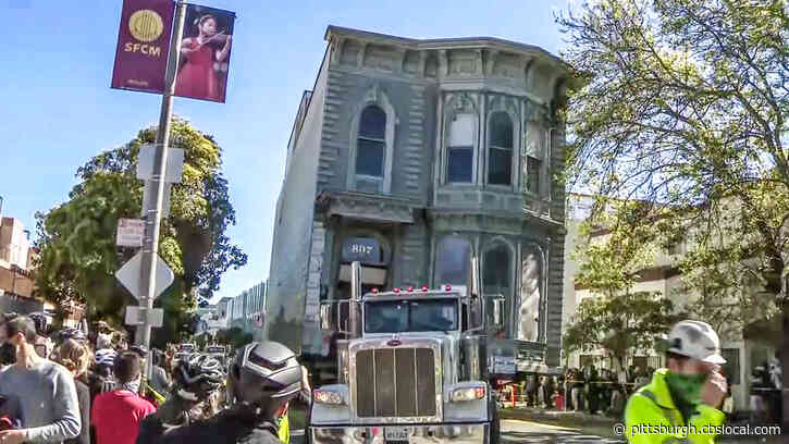 Amazing Video: Big Rig Hauls Away Historic Victorian Mansion Through San Francisco Streets