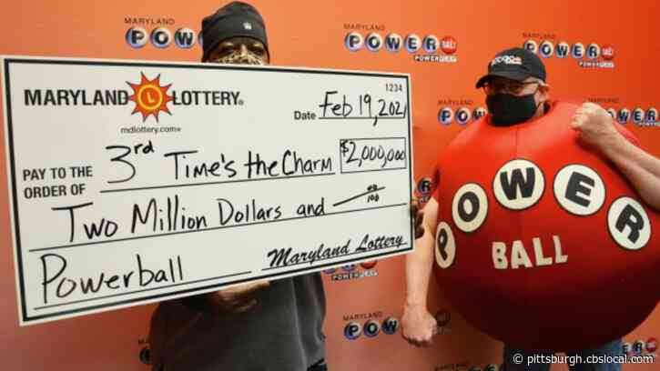 Pittsburgh Man Wins $2 Million Lottery Prize After Buying Ticket In Maryland