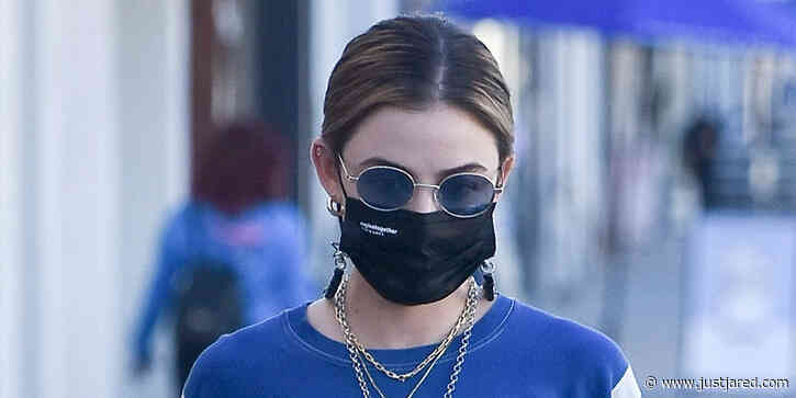 Lucy Hale Picks Up Coffee In First Outing Since Being Spotted Kissing Skeet Ulrich