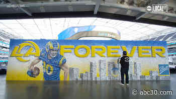 LA Rams team up with local artist to inspire people to go green