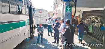 Presume SSP Cuernavaca colusión de choferes y asaltantes en transporte - Diario de Morelos