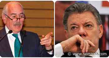 La pulla de Andrés Pastrana a Santos por los falsos positivos - Semana