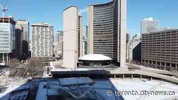 Stunning drone footage captures quiet emptiness in Toronto streets, major areas - CityNews Toronto
