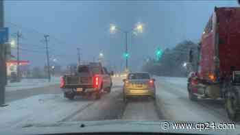 Dozens of collisions reported after flurries in the GTA this morning - CP24 Toronto's Breaking News