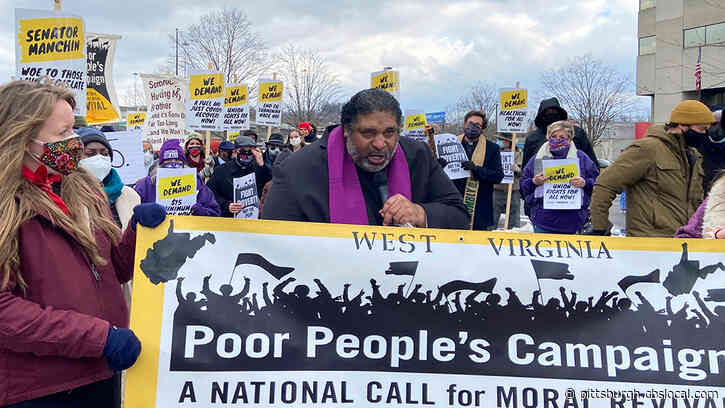Rally Held Outside U.S. Senator Joe Manchin’s State Office For $15 Wage