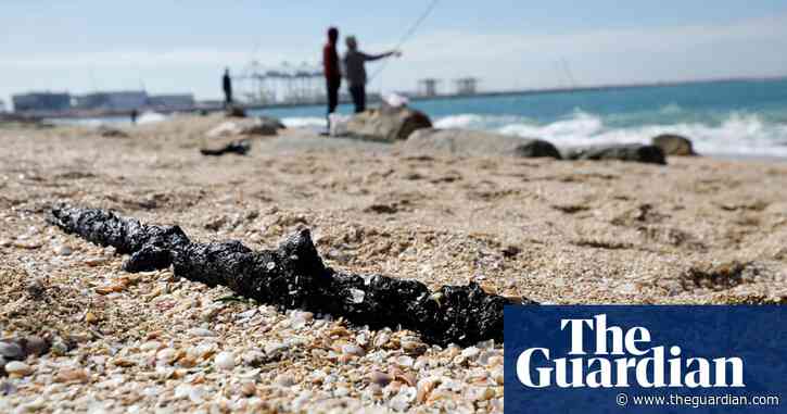 'It'll take decades to clean': oil spill ravages east Mediterranean