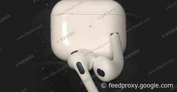 Leaked images purportedly show new AirPods 3 with in-ear design and smaller case