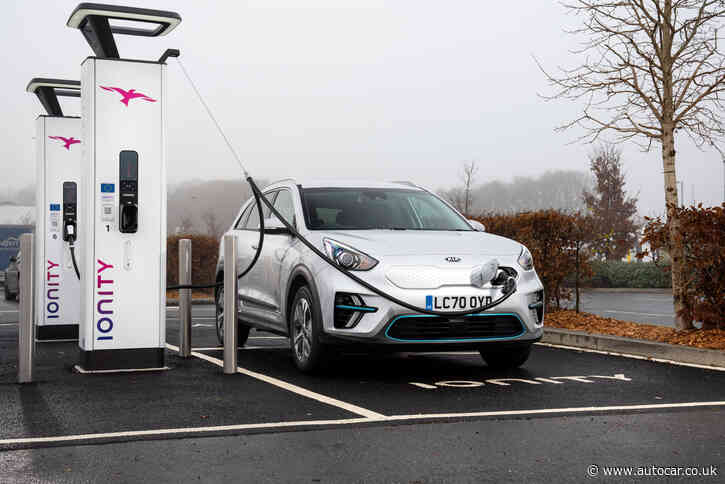 Kia launches EV charging service covering 68% of UK network