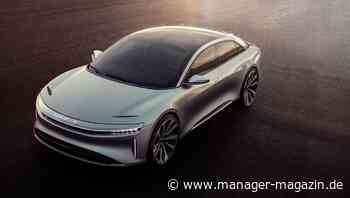 Lucid Motors: Börsengang per SPAC