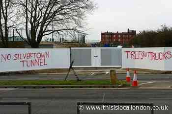 Silvertown Tunnel: 'Fury boiling over' following tree removal