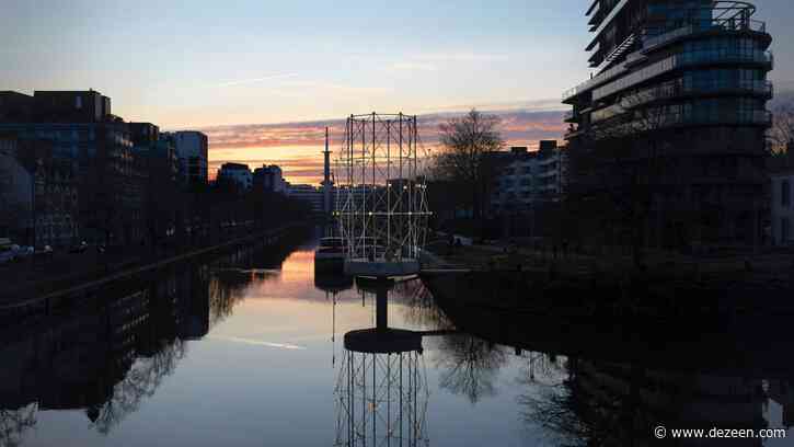 Bouroullec brothers create folly as "point of contemplation" above Rennes river