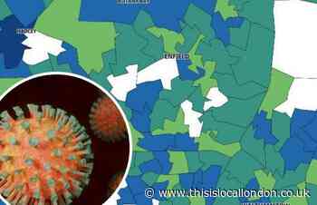 Enfield and Haringey Covid rates below 100 cases per 100,000