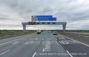 Reduced speed limits on M6 Thelwall Viaduct due to winds