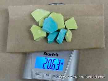 Drumheller RCMP seize drugs - Hanna Herald