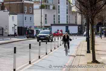 Work begins on cycle route at Wandsworth Town Centre