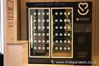 Vending machines with at-home Covid testing kits now available in New York City