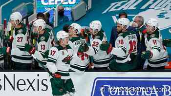 Wild win 3rd straight, reel in Sharks 6-2