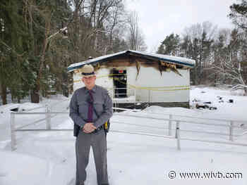 NYS Trooper saves woman from house fire