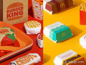 Burger King’s new look edges out McDonald’s, new poll shows