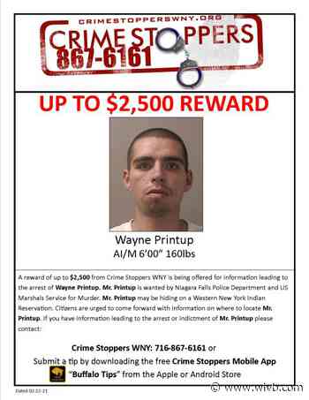 Crime Stoppers offering $2,500 reward for wanted murderer