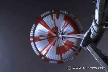 Mars Rover's Giant Parachute Carried Secret Message