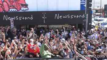 Travis Scott Draws Massive Crowd at WeHo Newsstand for New Magazine Launch