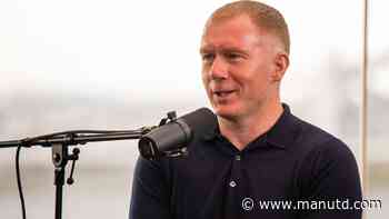 Scholes reacts to Bruno Fernandes goal in WBA 1 Man Utd 1 - Manchester United