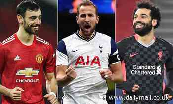 Premier League top scorer: Golden Boot race analysed as Bruno Fernandes, Salah and Kane compete - Daily Mail