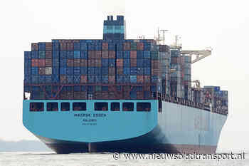 'Maersk Essen' nu 'fullspeed' naar LA en wil daar voordringen - NieuwsbladTransport.nl