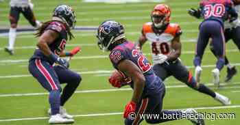 2021 NFL Free Agency: Houston Texans Re-Sign Dontrell Hilliard - Battle Red Blog
