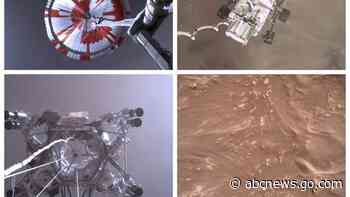 NASA releases Mars landing video: 'Stuff of our dreams'