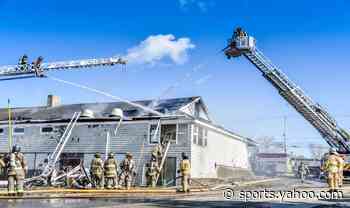 Rhode Island golf course clubhouse goes up in flames at training exercise; help needed - Yahoo Sports